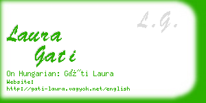 laura gati business card